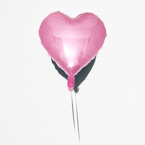 Heart Foil Balloon Pink