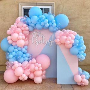 Balloon DIY Garland - Baby Pink & Baby Blue Gender Reveal
