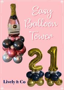 Easy Balloon Tower