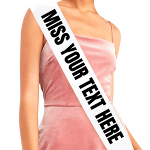 Its Me Hi: MISS CUSTOM SASH | Olivia Rodrigo Inspired NEW
