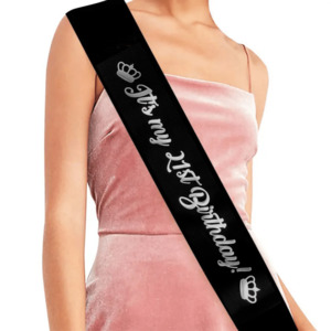 Birthday Sashes: 21st Birthday Sash NEW