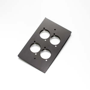 Livesound - WP04-P - Quad D'Series Wall Plate.