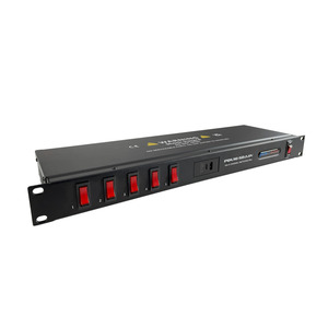 Penn Elcom - PDU16-5DJ-AV-AU - Type 1 1U 16A 5 Channel Switched Power Distribution Unit.