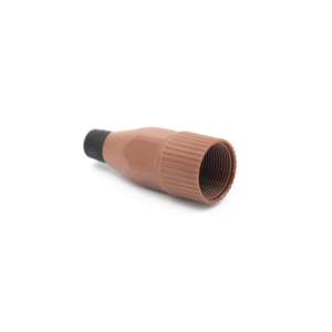 Amphenol Connectors 1: Amphenol - AC-NUT-BRN - XLR Boot - Brown