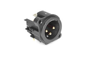 Amphenol - AC3MAH-AU-PRE - 3 Pin XLR PCB Mount