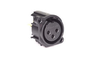 Amphenol Connectors 1: Amphenol - AC3FAVL-AU-PRE - 3 Pin XLR PCB Mount