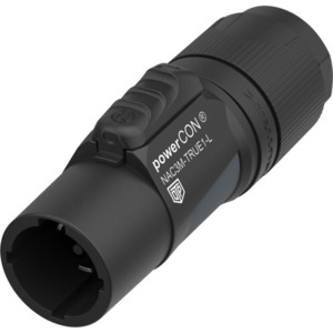 Neutrik Connectors 1: Neutrik - NAC3M-TRUE1-L -  Power Out Cable Connector For Cable OD 10-16mm.