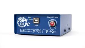 ARX - USB DI-VC - DI Box USB In Bal Iso Output & O/P Volume