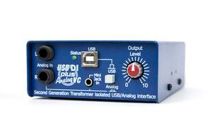 ARX - USB DI PLUS VC - USB/Analog In Bal Stereo O/P DI Box Vol Control