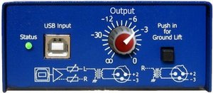 ARX - USB DI HP - DI Box USB In Bal Iso Output With Headphone Amplifier
