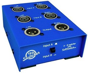 Arx: ARX - Iso Switcher - Stereo A/B Switcher XLR In & Out