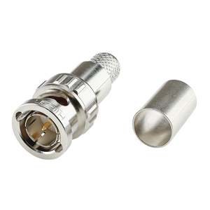 Hi Con Connectors: Hi-Con - BNC1.3/5.7-6G - 6G Male Crimp Connector.