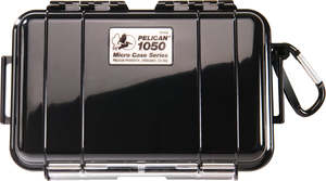 Pelican Cases: Pelican Cases - 1050 Micro Cases Black/Black