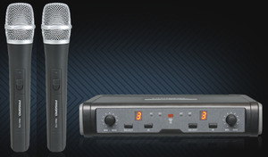 Pasgao - PAW-266/PAH-172 - Wireless Mic System With 2 x Handheld Mics