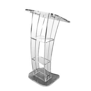 Livesound Lectern - LEC01 - Lectern With Shock Mounted XLR's For Gooseneck Microphones.