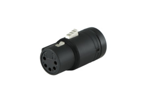 Cable Techniques - Low-Profile Right Angle XLR 5-pin Female, B-Shell.