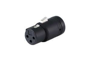 Cable Techniques - Low-Profile Right Angle XLR 3-pin Female, B-Shell.