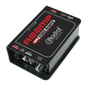 Di Boxes Dante Audio Solutions: Radial Engineering - JCR - The Original Reamp Circuit.