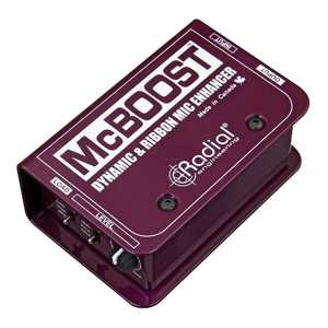Radial Engineering - McBoost - Microphone Signal Intensifier.