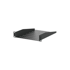 19 Racking 1: Penn Elcom - R1194-905-1UVK - 1U Vented Half Rack Shelf - 280mm Deep.