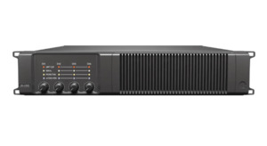 Quest Engineering: Quest - QX41500 - 4 x Channel Power amplifier, 1500W per ch,4Ω-16Ω, 70v-100v, analogue input. Optional Dante/AES67 Version.