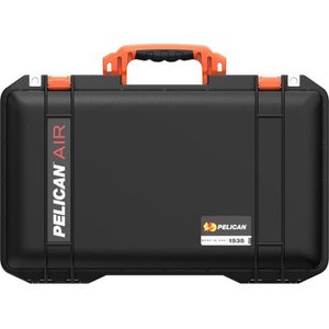 Plastic Cases: Pelican Cases - 1535LAB - Orange -  Internal dimensions: 518 x 284 x 183 mm.