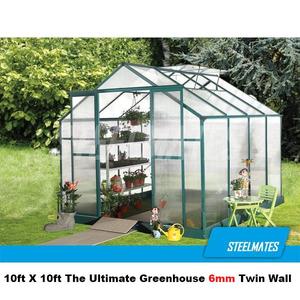 10ft X 10ft The Ultimate Greenhouse 6mm Twin Wall