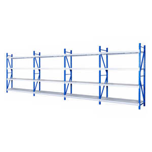 2.0m Four Bay Normal Duty Shelving  2000H X 8000W X 500D