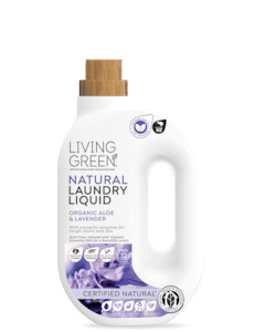 Laundry Liquid. Certified Natural with Organic Lavender and Aloe Vera, 1L