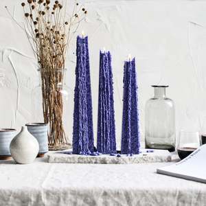 Icicle Candles: Night Bloom Icicle Candles