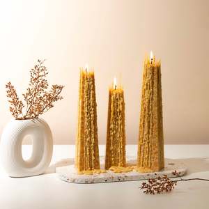 Icicle Candles: White Lily Icicles