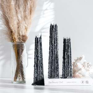 Icicle Candles: Sandalwood Icicle Candles