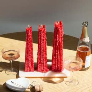 Icicle Candles: Pohutukawa Icicle Candles