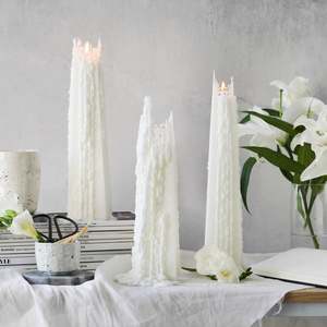 Icicle Candles: Pinot Blanc Icicle Candles