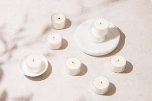 Tealights: Fragrance Free Soy Tealights