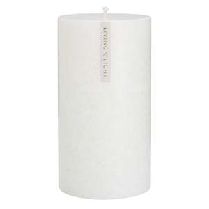Pinot Blanc Pillar Candle (White) Large 100mm - OUTLET