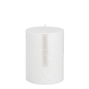 Pillar Candles: Pinot Blanc Pillar Candle (White) Medium