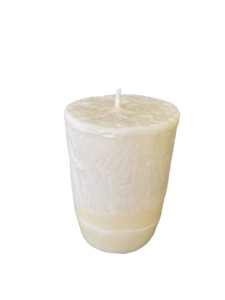 Large Fragrance Free 100% Natural Votive