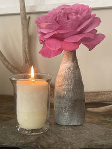 Fragrance Free Large Votive in Hurricane Lantern