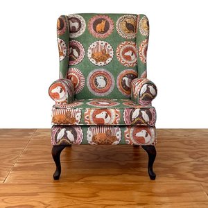 Products: Wingback Armchair in GP & J Baker Robina's Dinner Party - Living Room Workshop & Showroom