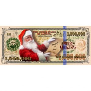 Products: Christmas Million Dollar Bill