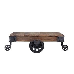 Bank Baggage Trolley Coffee Table