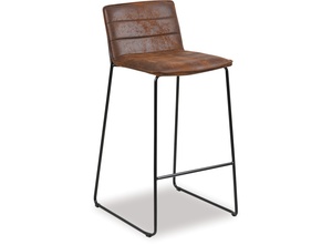 Kitos Barstool Brown Fabric