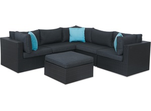 Danske Mobler: Mode 6 Piece Outdoor Corner Suite