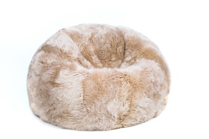 Long Wool Bean Bag
