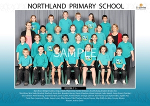 Products: Laminated A4 Class Photo