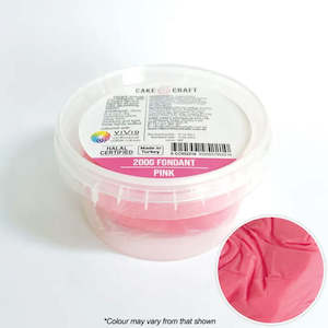 Fondant Icing: Cake Craft Fondant Pink 200g | BB 08/25