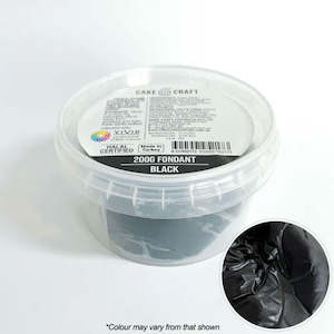Fondant Icing: Cake Craft Fondant Black 200g | BB 08/25