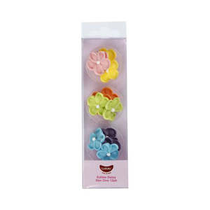 Sugar Decorations: GoBake Bright Daisy Icing Decorations 12/Pack