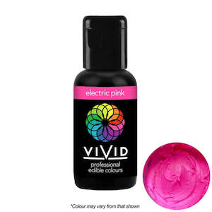 Colours Sprays: Vivid Gel Food Colour Electric Pink 21g | BB 09/26